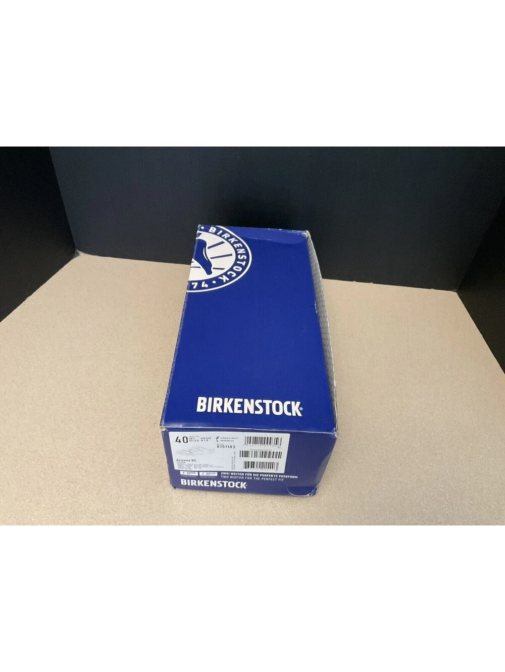 New! Womens Birkenstock Arizona Mocha Birkibuc Sandals. Size 40-US 9 Narrow Fit.
